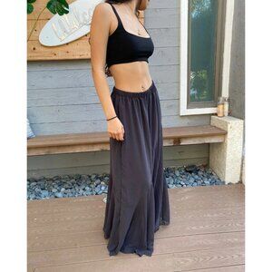 Isabel Marant Etoile Gray Maxi Long Skirt S-1